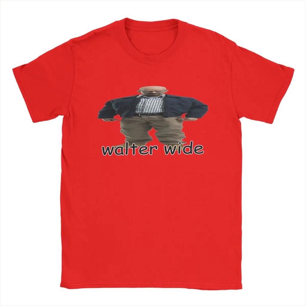T-Shirts Walter Wide Breaking Bad Awesome Cotton Tee Shirt Short Sleeve T Shirts O Neck Clothing Gift Idea