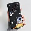 Милый Мультяшный Чехол Для ZTE Blade V70 MAX / ZTE Nubia V70 Max Печатный Корпус Защитная Крышка Мягкий Силикон Черный Корпус