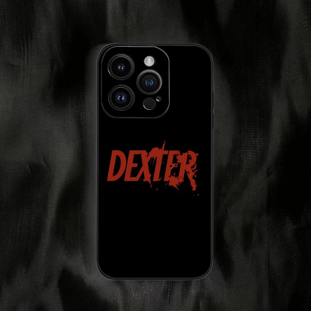 Чехол для телефона Декстер Морган для iPhone 17 16 15 11 12 14 13 Pro Max Mini X XS XR 7 Plus 17E Air Ударопрочный силиконовый чехол Fundas