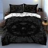 Dark, intricate, geometric. Bedding Duvet cover sets Duvet covers Pillowcases gifts (1 * Duvet Cover 2 * Pillowcases, without duvet insert)