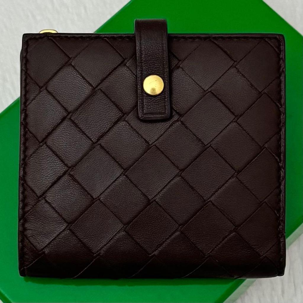 Used Excellent condition Bottega Veneta Intrecciato Bi-fold Wallet RFID
