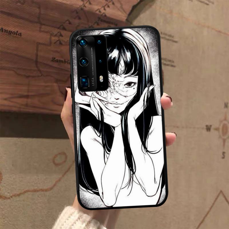 Чехол для телефона Junji Ito Terror Horror Anime для Huawei P50 P40 E P30 P20 Pro P10 Lite P Smart Y6 Nova3E Honor10