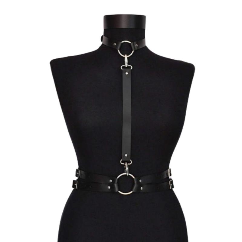 Trendy Women's Leather Performance Belt & Shoulder Strap