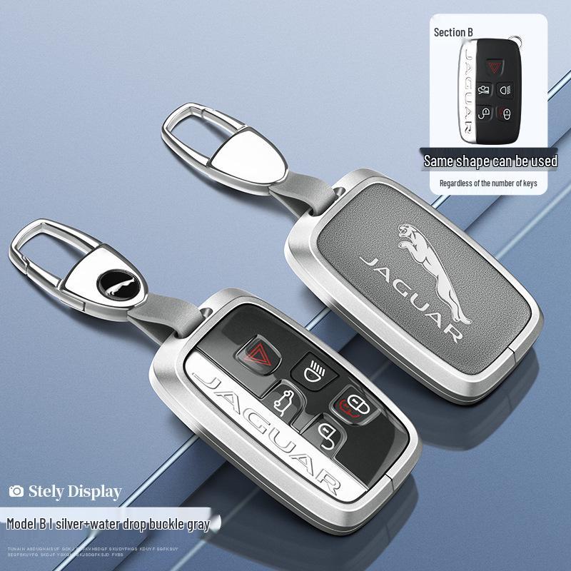 Jaguar XEL, Range Rover Velar, Discovery Sport, and Defender Premium Metal Key Case