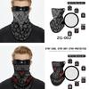 Ear-hanging Cycling Face Scarf Sun Protection Motorcycle Headscarf  Hiking Camping