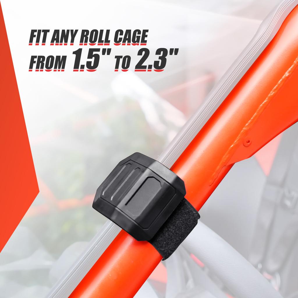 Универсальные зажимы для лобового стекла UTV, упаковка из 2 шт.