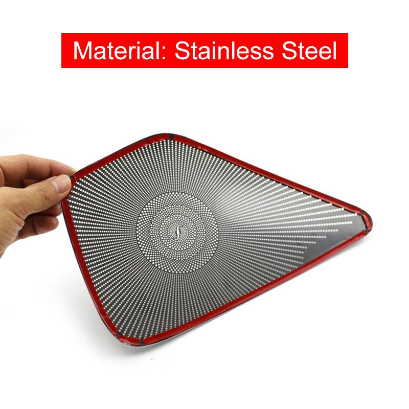 Нержавеющая дверь автомобиля звук стерео аудио твитер крышка динамика накладки для Toyota Corolla 2022 2023 E210