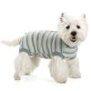 Dog Surgery Recovery Suit for Female Male Dogs Anti-Licking Dog Onesie Surgical Suit Snugly Pet Post Surgery Vest Bodysuit