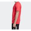 Adidas Breathable Short Sleeve T-Shirt Men Tops Red DQ1852
