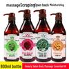 Ginger Mugwort Essential Oil for Full Body, Back, Shoulder, and Neck Massage with Rose Gua Sha