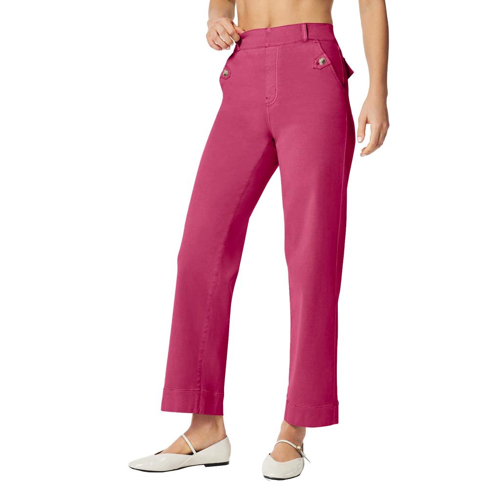 Широкие брюки для женщин, брюки для йоги, спортивные штаны с высокой талией и карманами, эластичные брюки, удобные спортивные спортивные штаны для тренировок