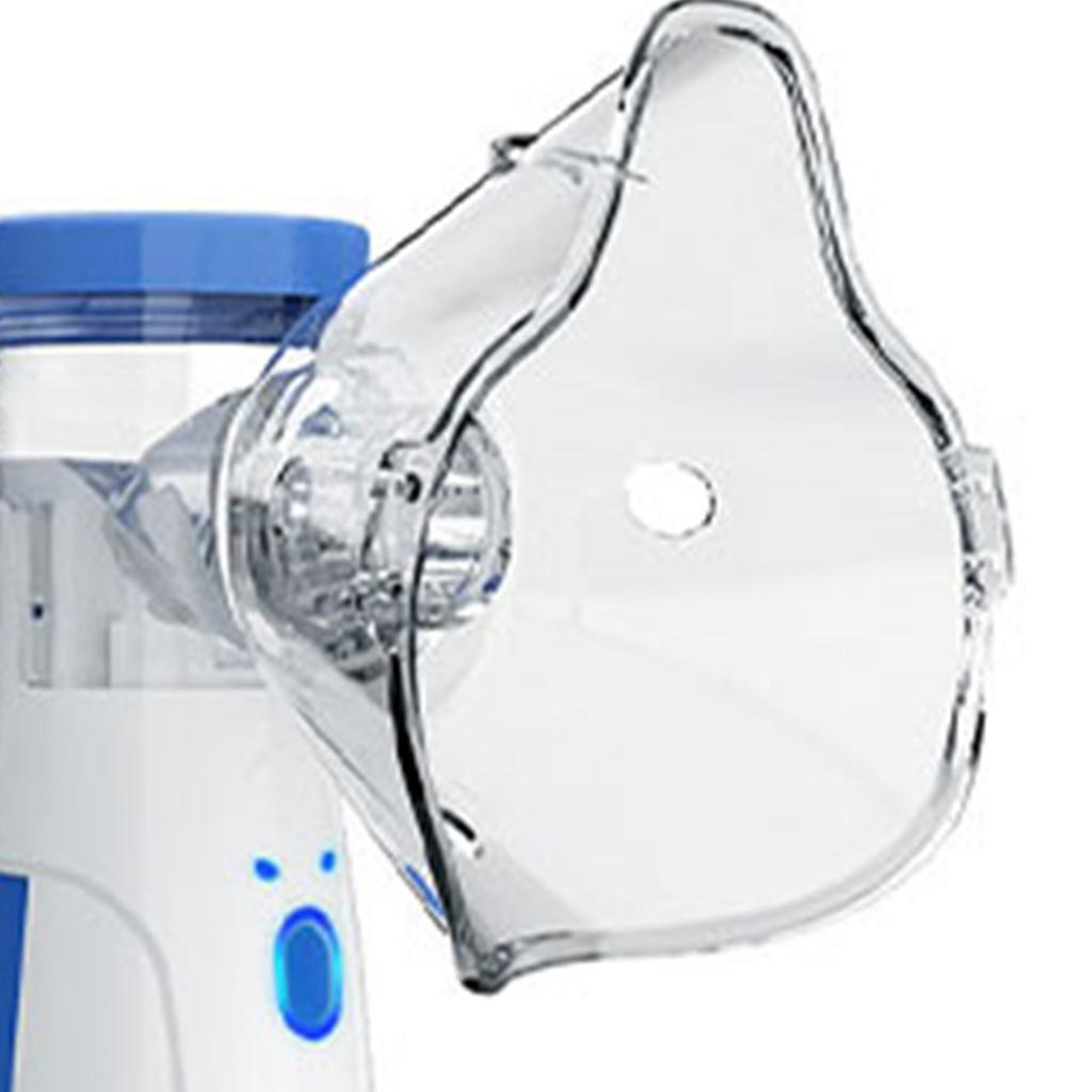 Handheld Ultrasound Nebulizer Machine Fine Mist Silicone Low Noise Portable Inhaler