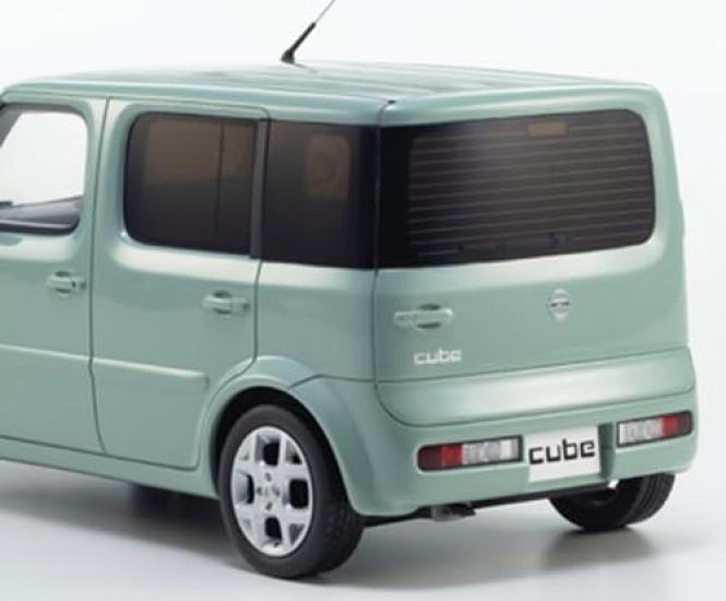 Samurai Nissan Cube Aquamint Finished Product 1/18