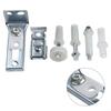 Easy To Install Door Hardware Repair Metal Nylon White