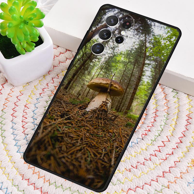 Силиконовый чехол для телефона с принтом «Грибной Лес» для Samsung Galaxy note 10 pro S26 S25 S24 S23 S22 S21 Plus S25Ultra Чехол Capa
