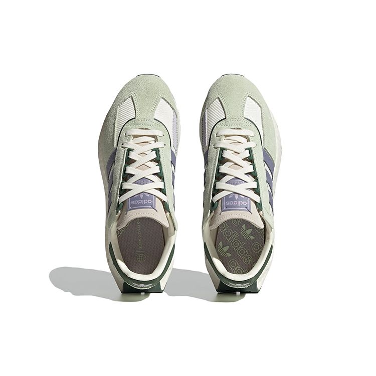 adidas Retropy E5 светло-зеленые фиолетовые женские кроссовки Cloud-White IE1925