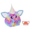 Furby Tie Dye, 15 аксессуаров, интерактивная плюшевая игрушка для девочек и мальчиков, аниматроник с голосовым управлением, от 6 лет и старше.