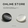 Xiaoxiang Simple Style Clothing Buttons Black White Imitation Shell Suit Coat Sweater Decorative Buttons