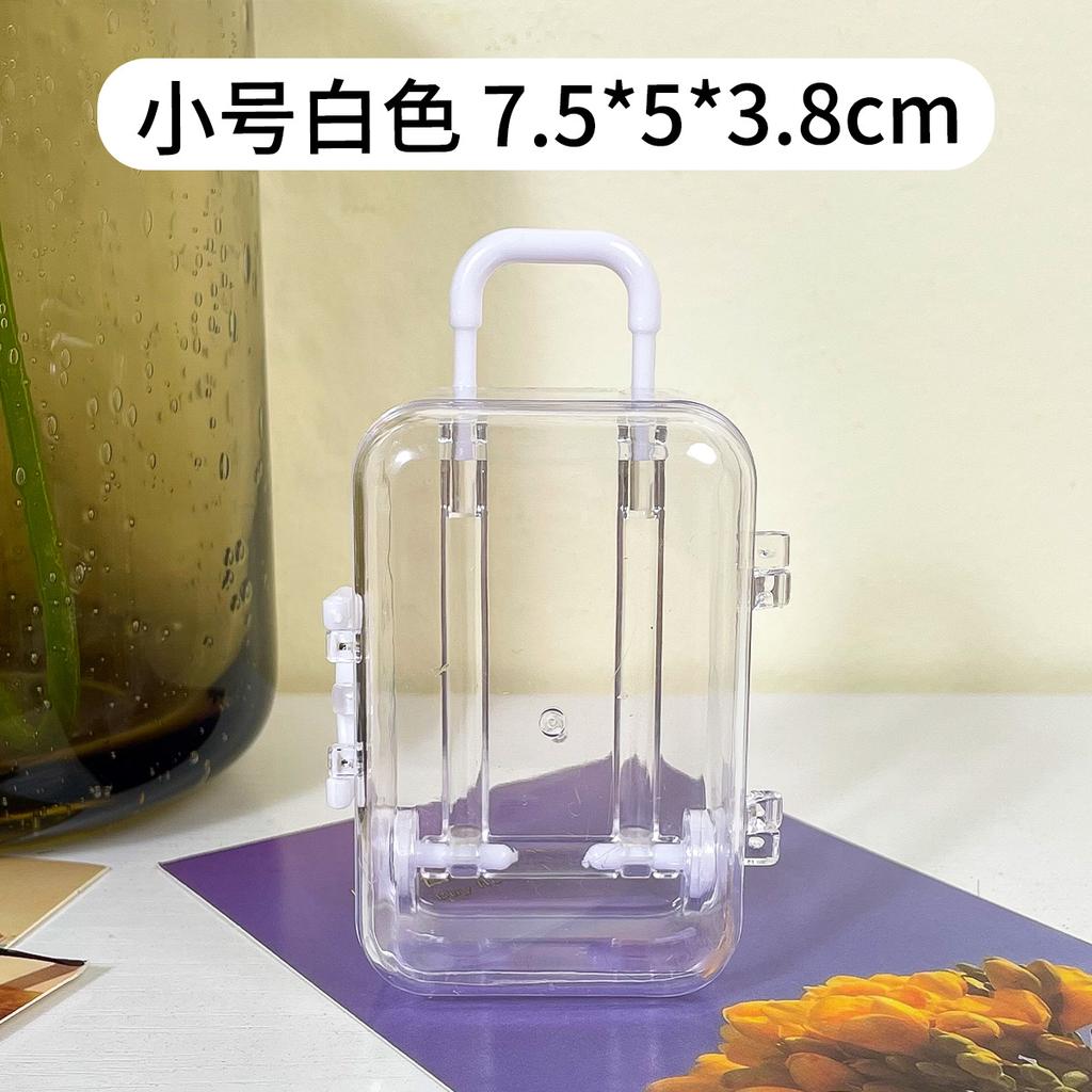 Модная кукольная сумочка-кейс, украшение для кукольного домика, шкатулка для драгоценностей, куклы, миниатюрные игрушки, милый маленький клатч, мини-чемоданчик