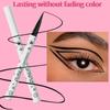 DUNUF 1 Pcs Long Lasting Eyeliner Ultra-fine Smooth Quick Dry Liquid Eyeliner Waterproof, Sweat-resistant and Beginner Friendly
