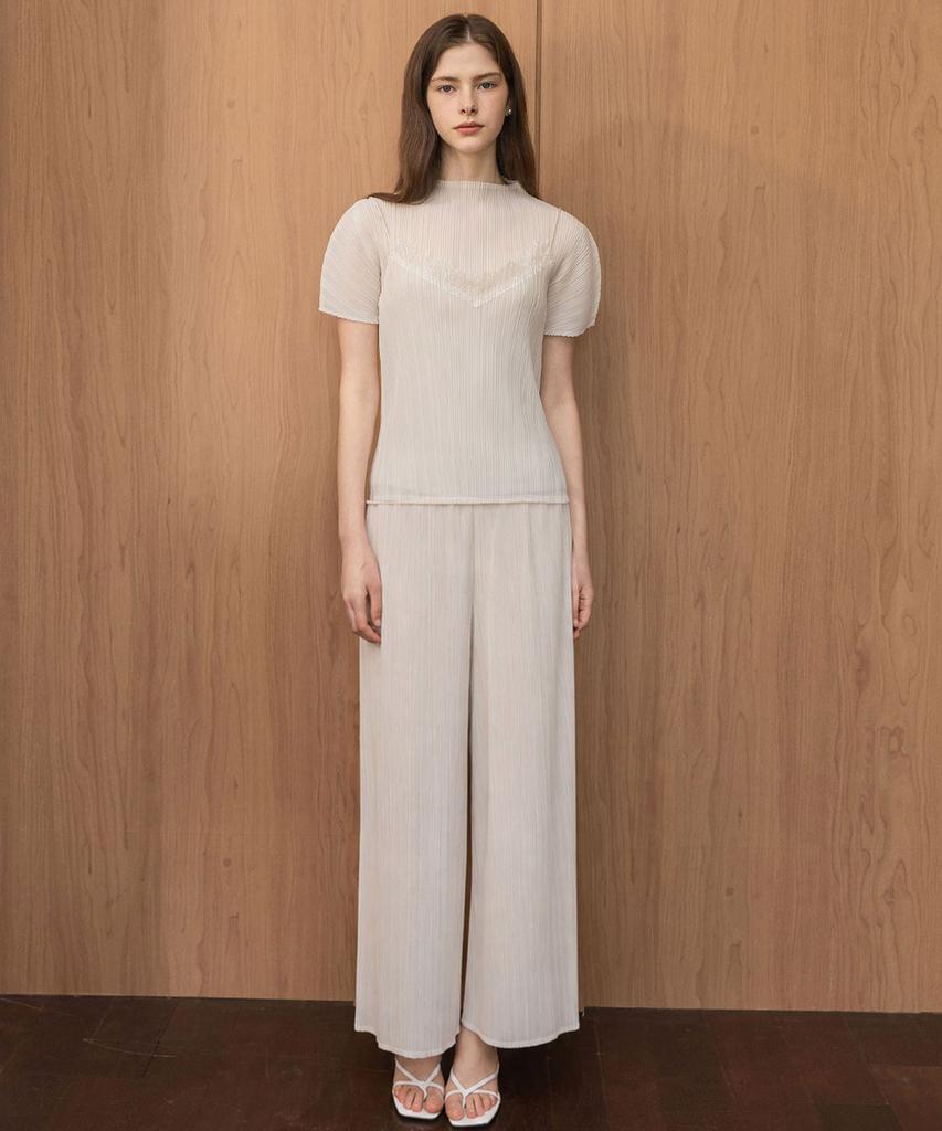LAUTREDE MIN Pleated Pants