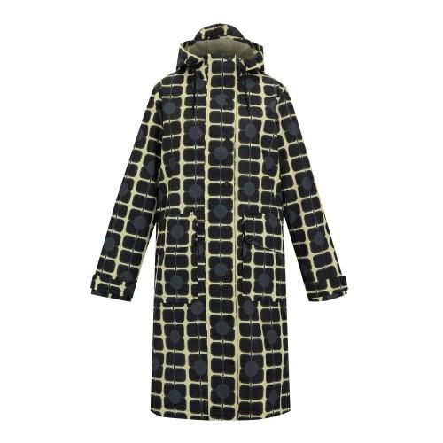 Regatta Womens/Ladies Orla Kiely Poppy Long Length Waterproof Jacket
