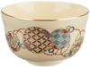 Miyachi Eikou Matcha Bowl, White, Size: Diameter 12.4cm X Height 7.8cm, Ninsei Kujudama, Paper Boxed