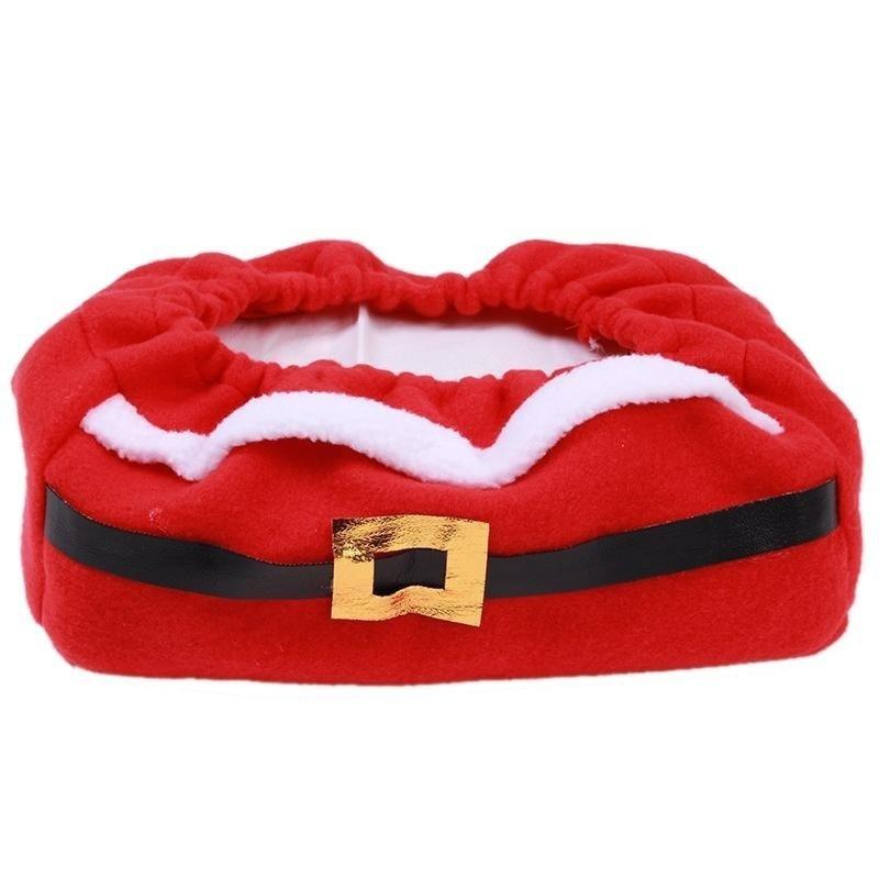 Christmas Towel Sets Belt Buckle Napkin Sets Home Decoration Creative Christmas Dinner Decor Party