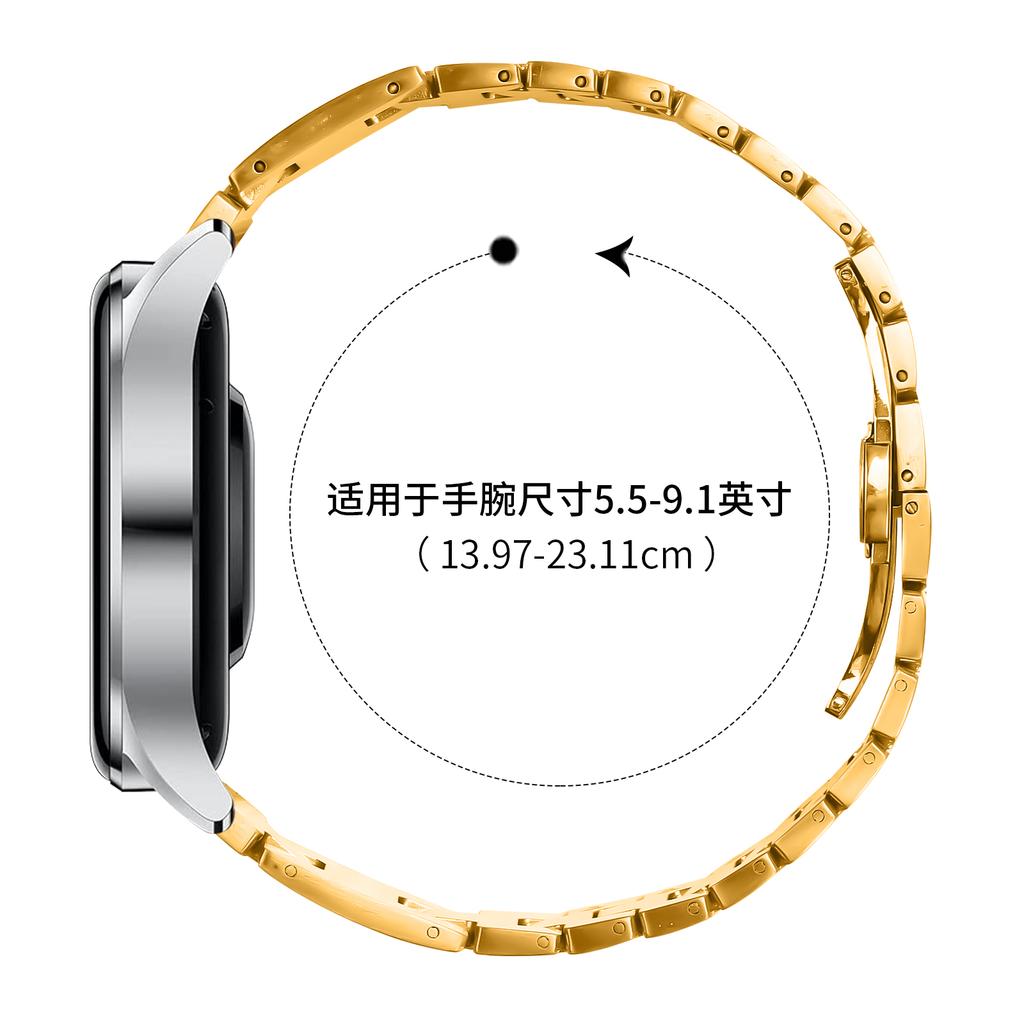 For Honor MagicWatch Replacement Strap H Type Metal Watch Band