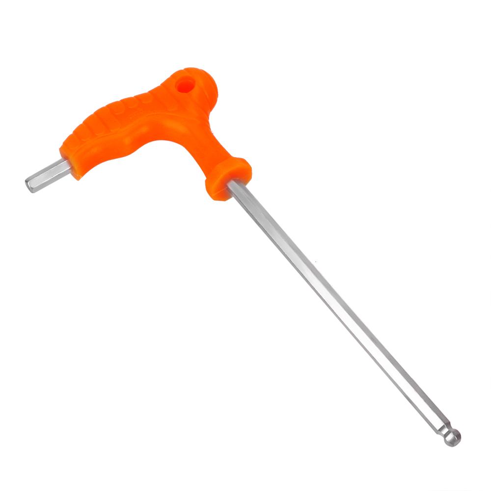 DIYWORK Hand Tool T Handle Inner Hexagon Wrench Spanner 2.5mm 3mm 4mm 5mm 6mm 8mm Allen Hex Key Wrench High-carbon Steel