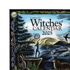 Календарь ведьм 2025 года, настенный календарь в стиле ретро, вдохновленный колдовством, календарь фаз Луны с астрономическим руководством для магических ритуалов
