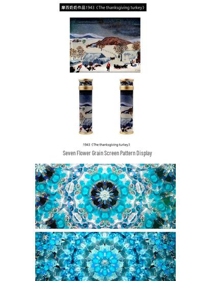 Grandma Moses Art Kaleidoscope Prism - Handmade Collectible Birthday Gift