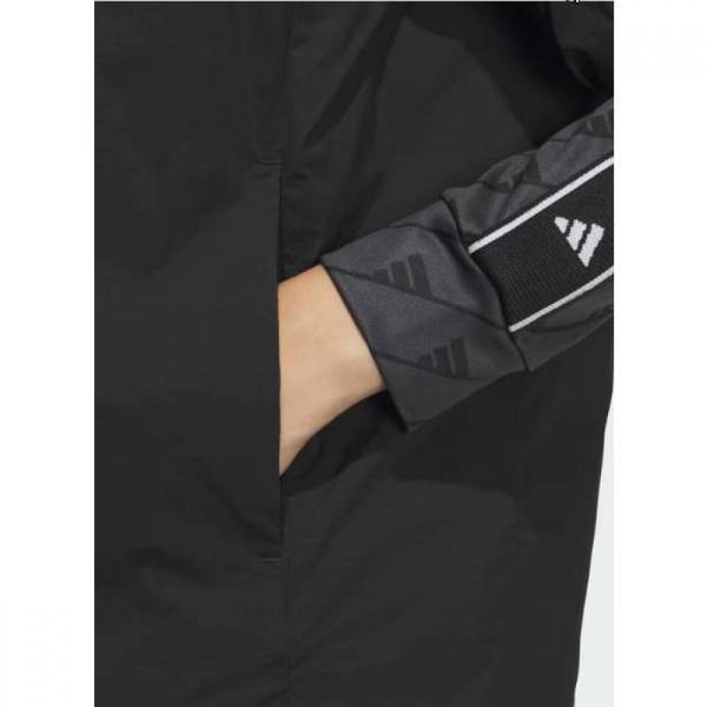 AdidaS Golf 24fw Women S Down Short Sleeve Anorak Im7195 Black