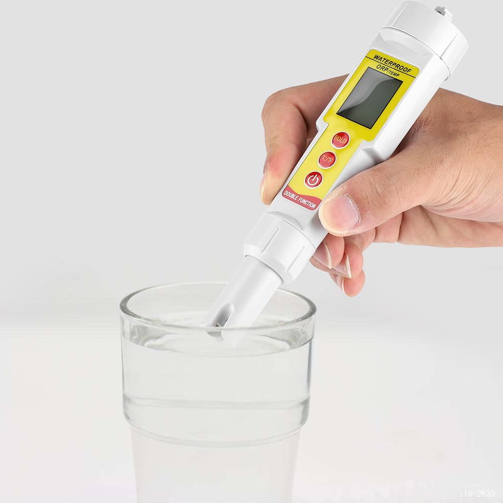 2 в 1 цифровой измеритель ОВП/ТЕМПЕРАТУРЫ тестер для аквариума, бассейна, гидропонной системы мониторинга воды