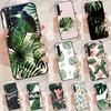 Листья Монстеры Цветы Пальмы Для Huawei Nova Y90 Y70 Y60 Y61 Y91 Y72 9 10 SE 12i 12s 11i 5T P60 Pro P20 P30 P40 Lite Чехол