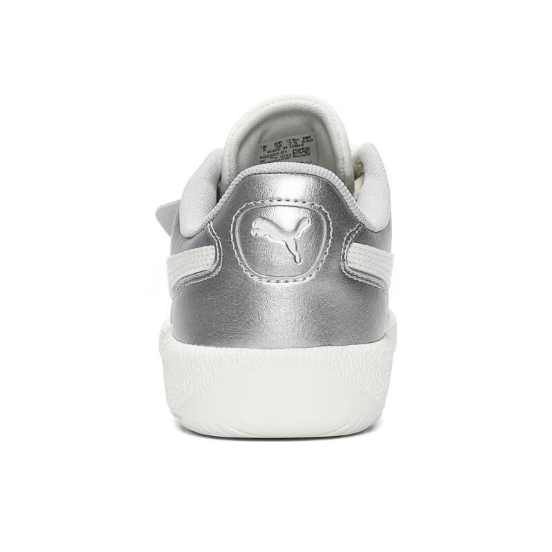 Puma Palermo Wide Lace Metallic - Silver Warm White Women Sneakers Cool-Light-Grey 402331-01