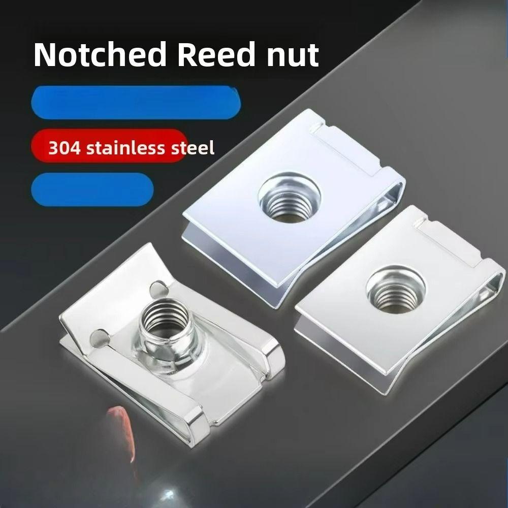 Durable Nut Screws Flat Head Nutsert Cap M 4 - M 8 Threaded Rivet Hardware