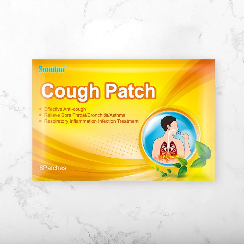 6 шт. пластырь Sumifun для детей и взрослых, защищающий горло, травяной пластырь