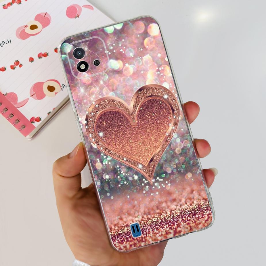 For Realme C11 2021 Case Cute Dinosaur Astronaurt Cover Soft Silicone Phone Case For Realme C11 2020 RealmeC11 2021 Fundas Coque