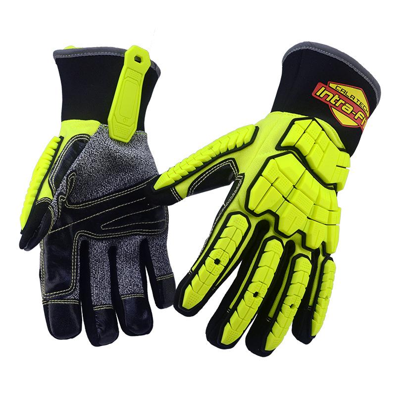 Waterproof, Drain Oil and Breathable Multi-functional Manipulator Rescue Gloves
