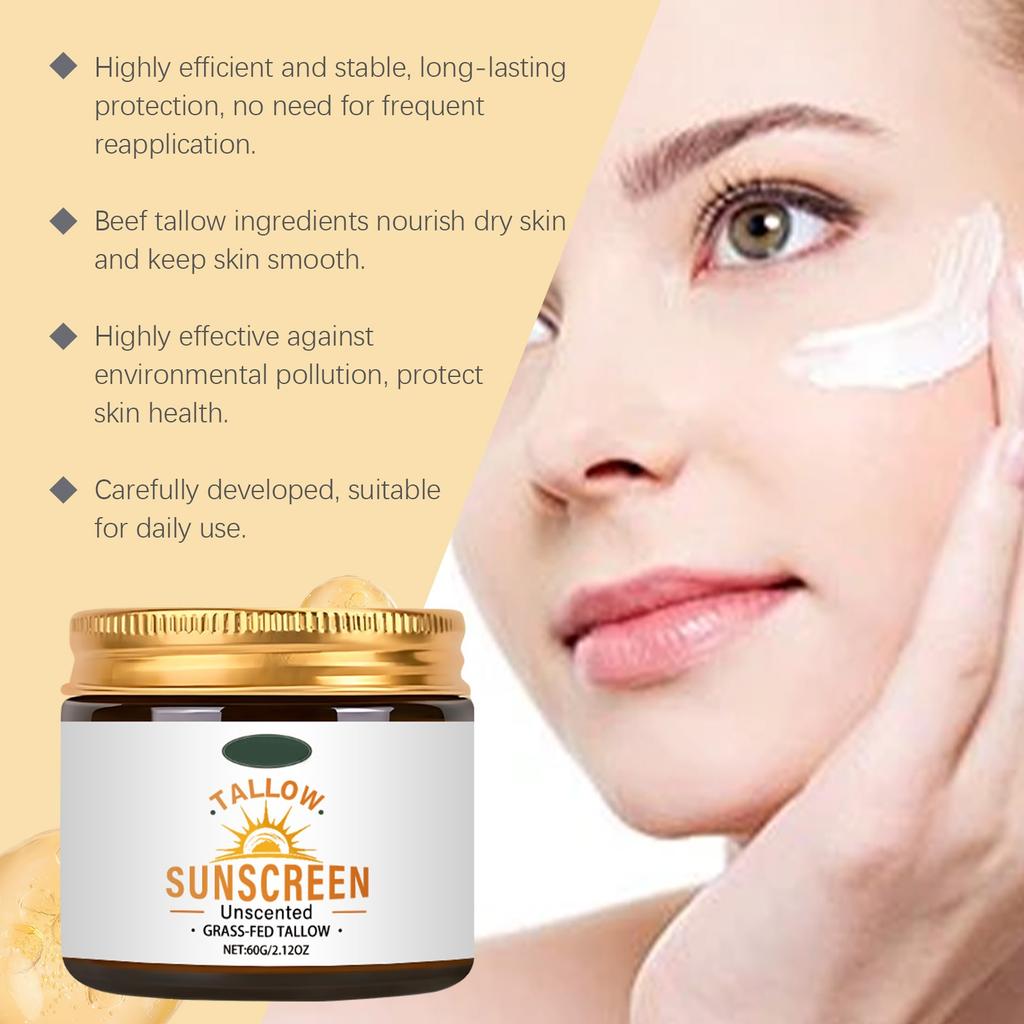 Солнцезащитный крем Beef CareЭффективная защита от солнцаДлительный антиоксидантТелоЛицо