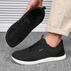 New Fashion Men's Sneakers Wide Toe Breathable Barefoot Sports Large Summer Trendy Black Mesh Casual Walking Shoes