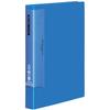 KOKUYO Clear Book Wave Cut Fixed Type A4 Vertical 60 Sheets Blue La-T585B