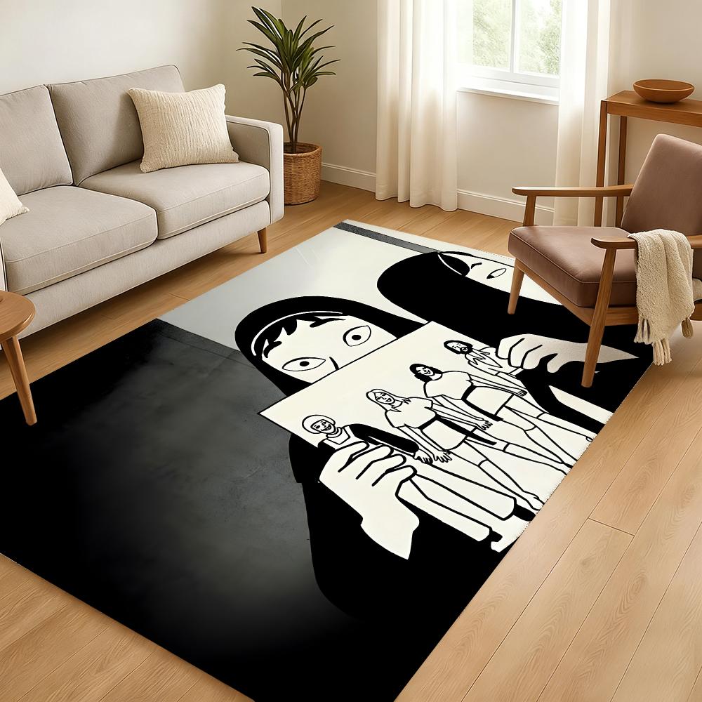 Persepolis Floor Mat Soft Thickened Absorbent Non-Slip Bedroom Living Room Door Mat Home Decor Flannel Rugs