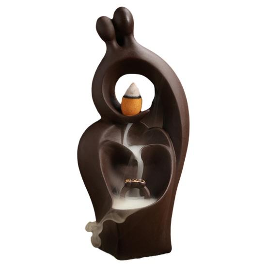 Декоративная поза для объятий, украшение прочного настольного орнамента, горелка с обратным потоком, домашний декор, горелка с обратным потоком