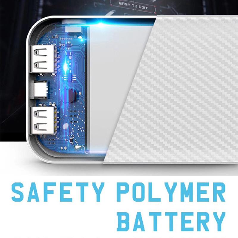 Power bank XIYT YZB0110 10000 mAh 2xUSB/Micro/Type-C