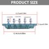 Convenient Piano Type Pushbutton Switch User Friendly Pushbutton Switch Metal Key Switch Perfect for Kitchen Appliances