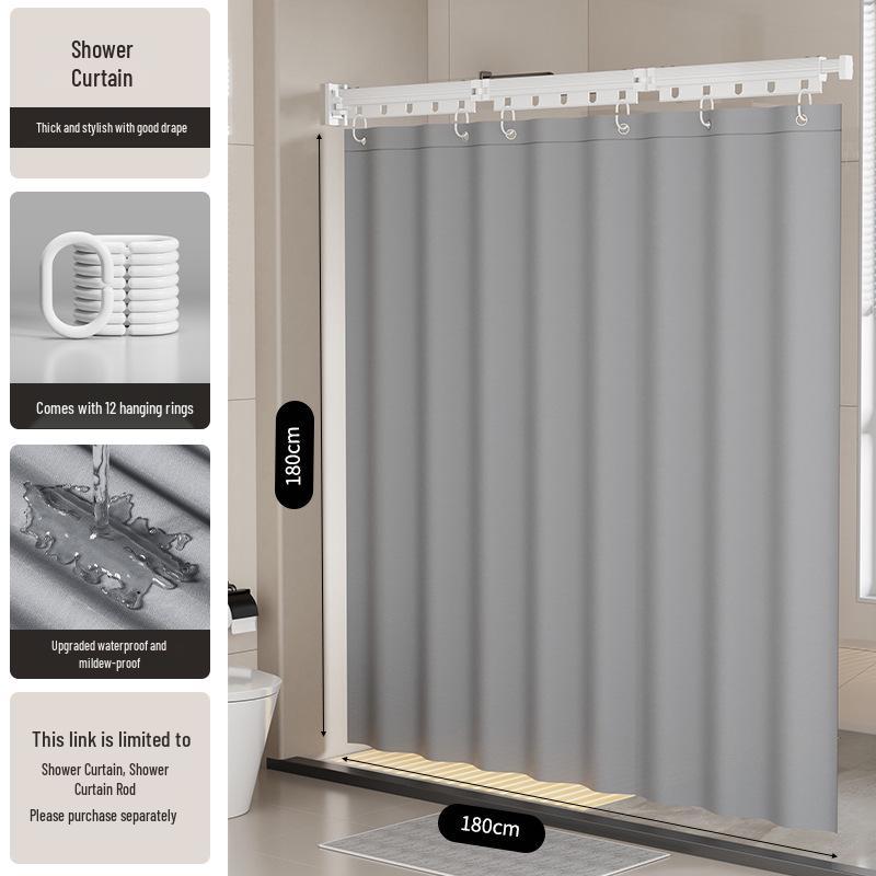 Punch-Free Suction Cup Folding Clothes Drying Rack with Retractable Rod – Invisible and Compact for Bathroom and Window Use