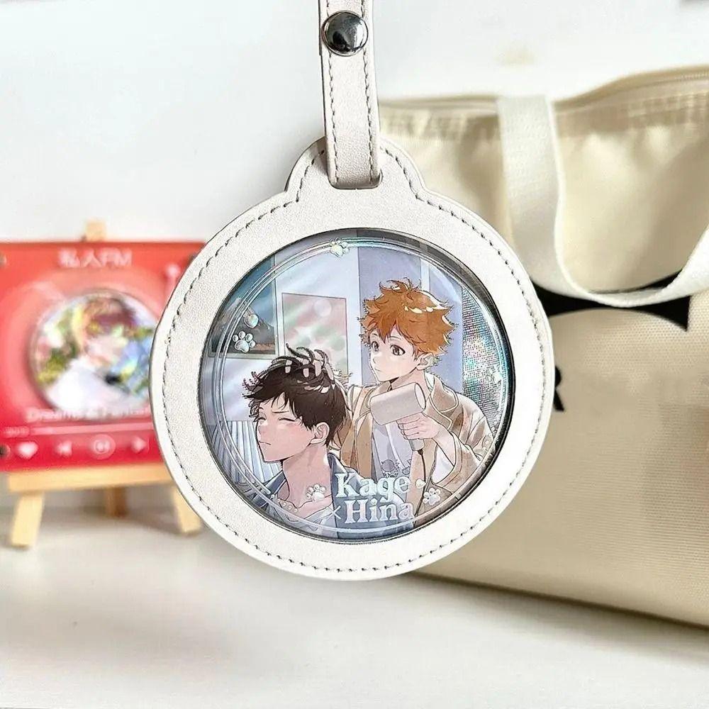 Badge Display Transparent Round Bag Idol Merchandise Storage Single Badge Itabag Girl