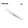 Set Straight Elbow Fish Plants Eyebrow Clip Phone Repair Tools Stainless Steel Tweezers Pliers Tool